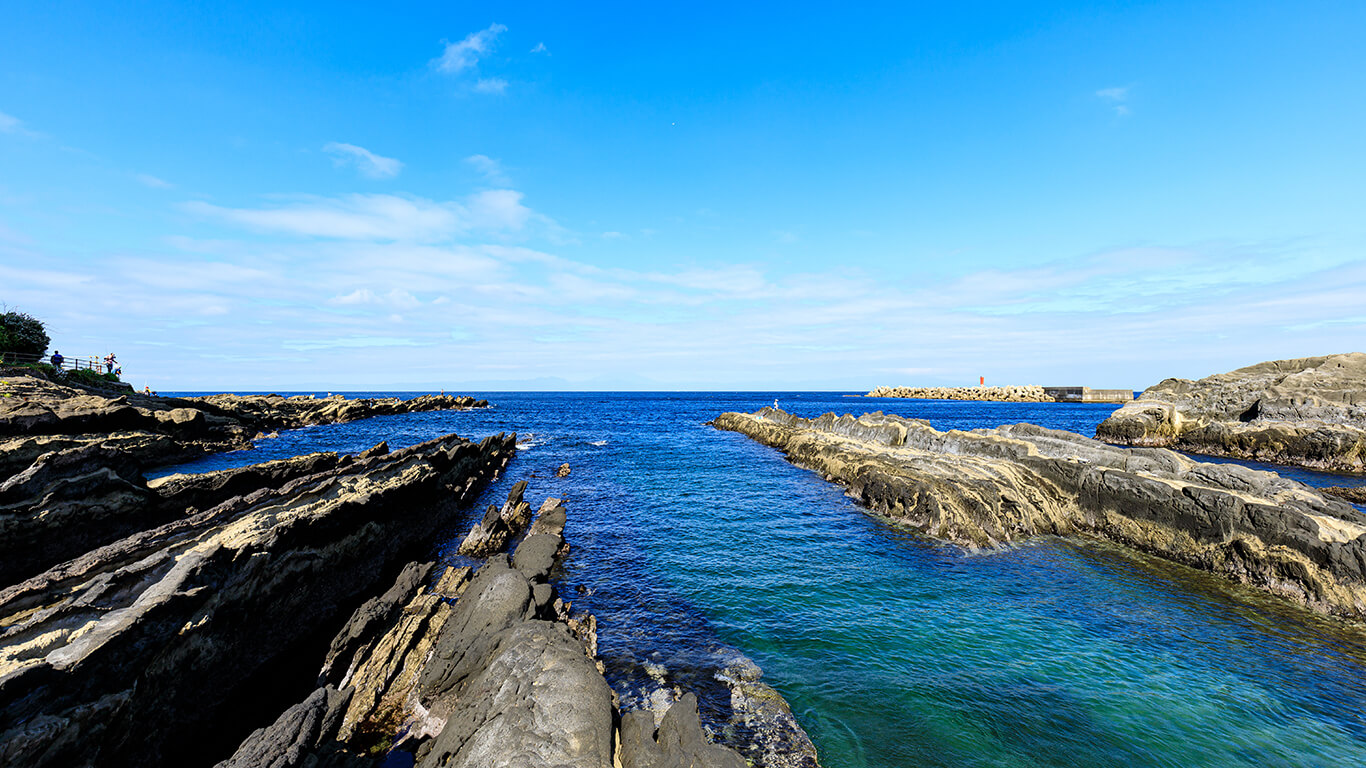 城ヶ島の様子